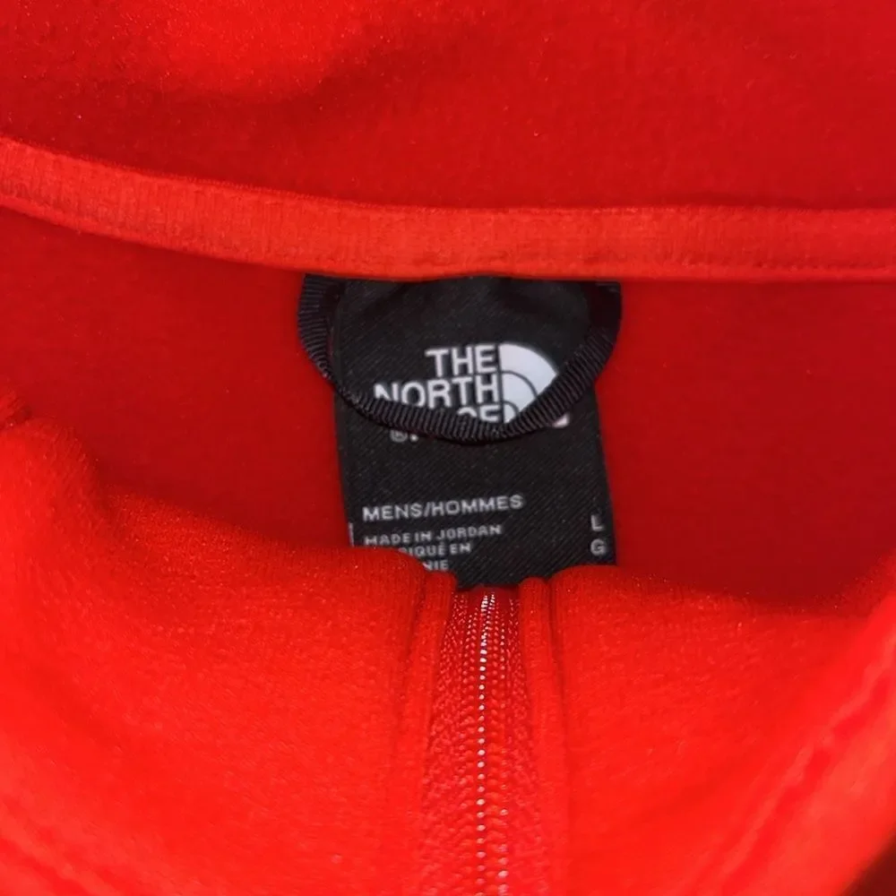 New The North Face Canyonlands Hi Alt Fleece Pullover Sweatshirt Fiery Red L NWT